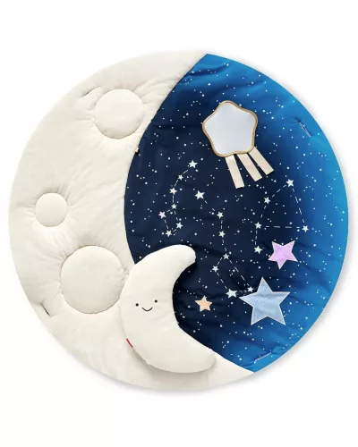 SKIP HOP Játszószőnyeg 5 játékkal, Celestial Dreams párna 0m+