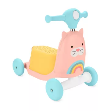   SKIP HOP Zoo lökhárító 3 az 1-ben Ride-On Macska 12 hónapos kortól 20 kg-ig
