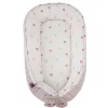 EKO Babafészek pamut velvet Beige Meadow 90x60cm