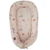 EKO Bölcső kétoldalas pamut My farm Stars Powder pink 90x60 cm a babának