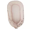 EKO Bölcső kétoldalas pamut My farm Stars Powder pink 90x60 cm a babának