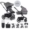 EASYWALKER Kombinált babakocsi Harvey⁵ Pebble Grey XXL RWS