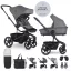 EASYWALKER Kombinált babakocsi Harvey⁵ Pebble Grey XXL RWS
