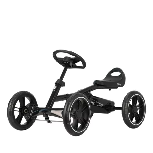 QPLAY Štvorkolka Go Kart Black, 3r+