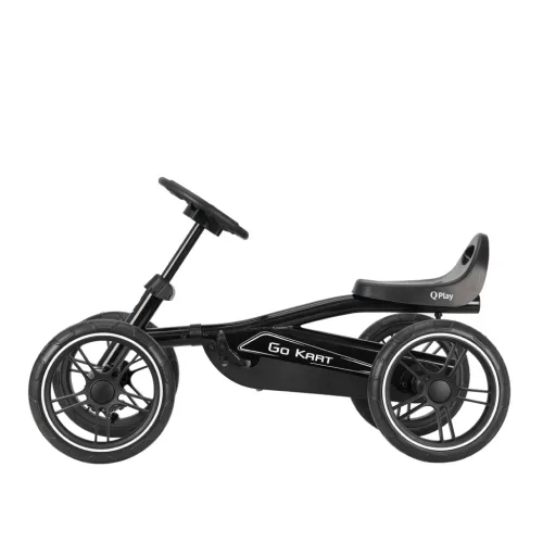 QPLAY Štvorkolka Go Kart Black, 3r+