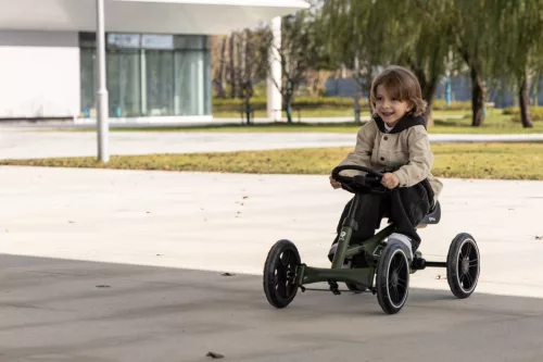 QPLAY Štvorkolka Go Kart Black, 3r+