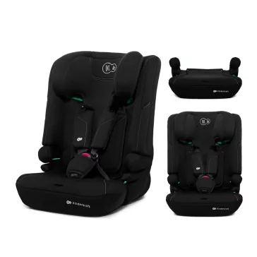   KINDERKRAFT Autósülés I-Comfy i-Size (76-tól 150 cm-ig) Fekete