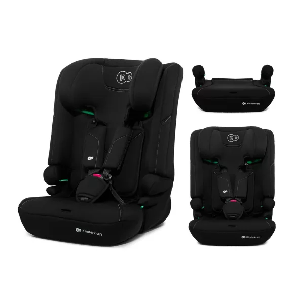KINDERKRAFT Autósülés I-Comfy i-Size (76-tól 150 cm-ig) Fekete