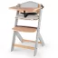 KINDERKRAFT Etetőszék Enock párnázással Grey wooden, Premium