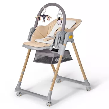 KINDERKRAFT SELECT Etetőszék Lastree Wood, Premium