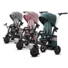 KINDERKRAFT SELECT Easytwist Platinum Grey, Premium háromkerekű bicikli