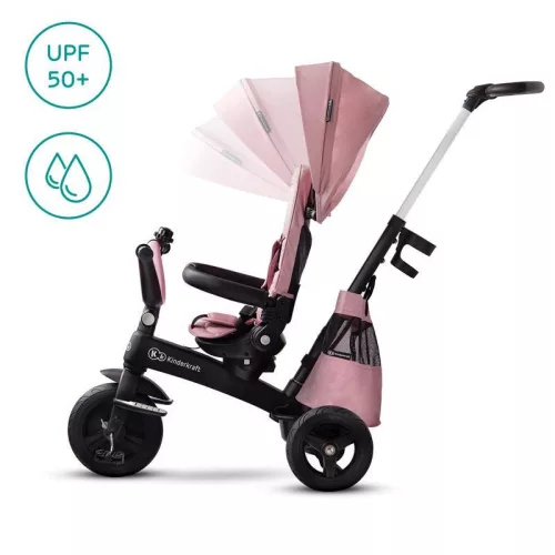 KINDERKRAFT SELECT Easytwist Háromkerekű Mauvelous Pink, Premium