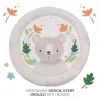 KINDERKRAFT Játszószőnyeg játékhíddal Cozyplay Világosszürke