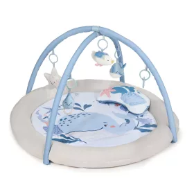   KINDERKRAFT Cozyplay Nordic Breeze játszószőnyeg hídjátékokkal