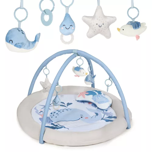 KINDERKRAFT Cozyplay Nordic Breeze játszószőnyeg hídjátékokkal