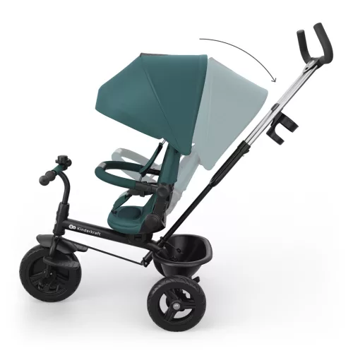 KINDERKRAFT Aston 2 Plus Zöld Tricikli, 9 hónapos kortól