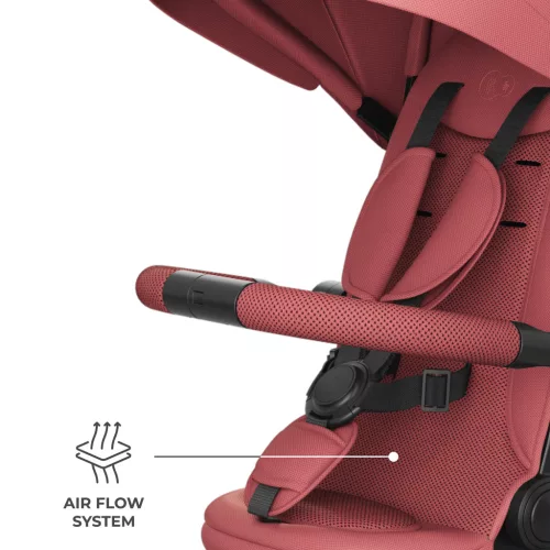 KINDERKRAFT Aston 2 Plus Rózsaszín Tricikli, 9 hónapos kortól