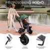 KINDERKRAFT Háromkerekű Aveo Mistic Green