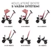 KINDERKRAFT Háromkerekű Aveo Rose pink