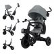 KINDERKRAFT Aveo 2 Plus Szürke Tricikli