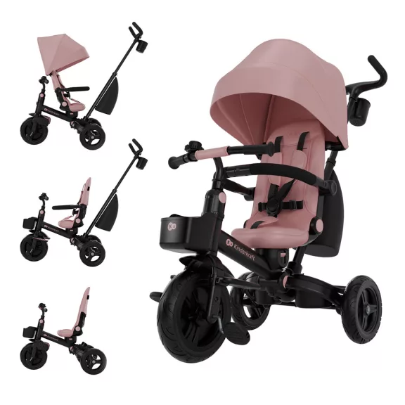 KINDERKRAFT Aveo 2 Plus Rózsaszín Tricikli
