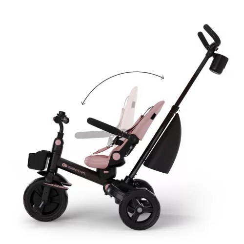 KINDERKRAFT Aveo 2 Plus Rózsaszín Tricikli
