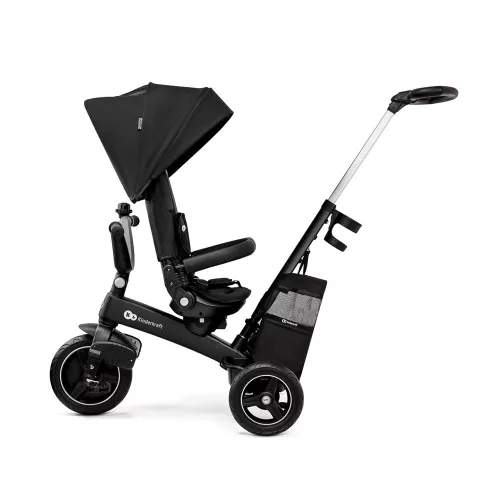 KINDERKRAFT SELECT Easytwist Black, Premium háromkerekű