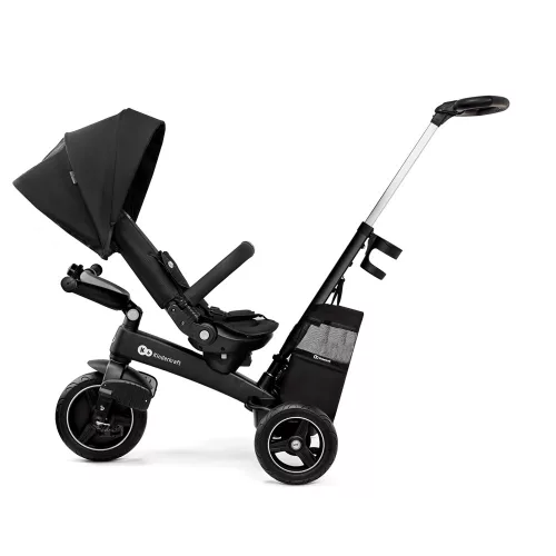 KINDERKRAFT SELECT Easytwist Black, Premium háromkerekű