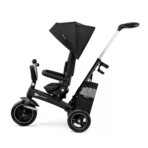 KINDERKRAFT SELECT Easytwist Black, Premium háromkerekű