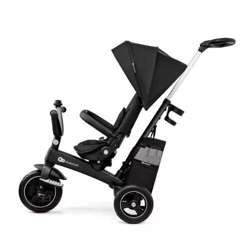KINDERKRAFT SELECT Easytwist Black, Premium háromkerekű