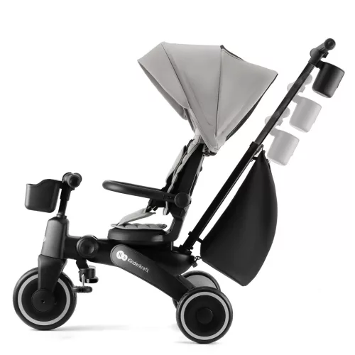 KINDERKRAFT Jazz 2 háromkerekű Grey