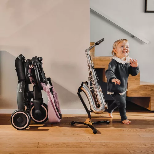 KINDERKRAFT Jazz 3 Szürke Tricikli, 9 hónapos kortól