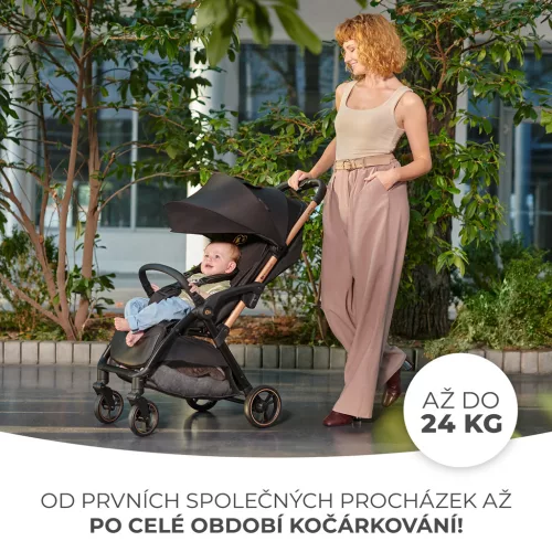KINDERKRAFT Sport babakocsi Apino Raven black