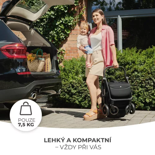 KINDERKRAFT Sport babakocsi Apino Raven black