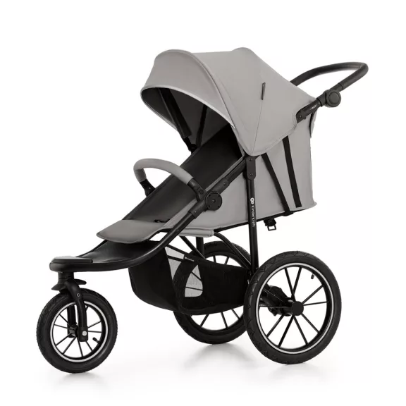KINDERKRAFT Sport és futó babakocsi Helsi 2 Grey