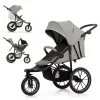 KINDERKRAFT Sport és futó babakocsi Helsi2 Grey