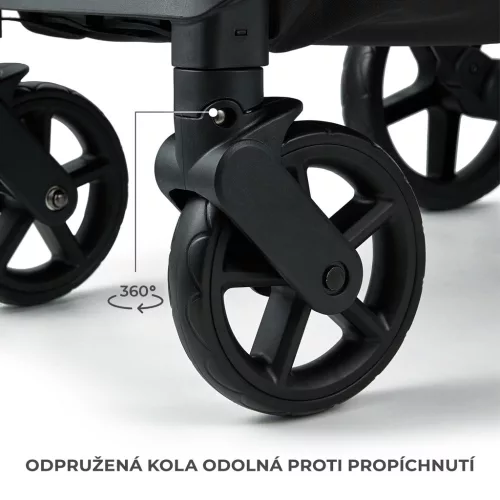 KINDERKRAFT Babakocsi Loom Black