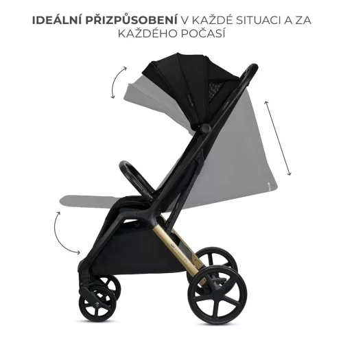 KINDERKRAFT Babakocsi Loom Black