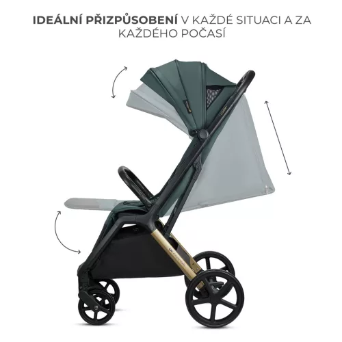 KINDERKRAFT Babakocsi Loom Green