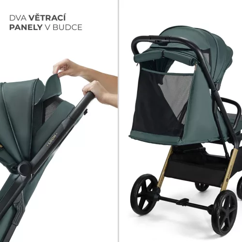 KINDERKRAFT Babakocsi Loom Green