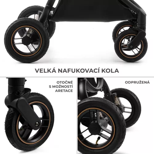 KINDERKRAFT Babakocsi Mitzy Air Black