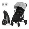 KINDERKRAFT Sport babakocsik Mitzy Lunar Black Bizuu
