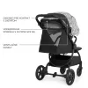 KINDERKRAFT Sport babakocsik Mitzy Lunar Black Bizuu