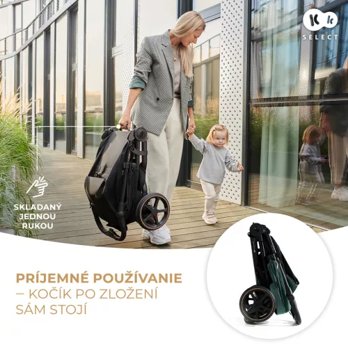 KINDERKRAFT SELECT Sport babakocsi Mitzy Jade Green