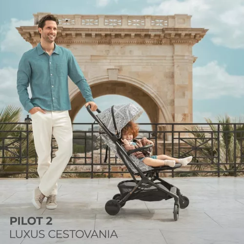KINDERKRAFT Sport babakocsik Pilot 2 Lunar Black Bizuu
