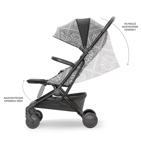 KINDERKRAFT Sport babakocsik Pilot 2 Lunar Black Bizuu