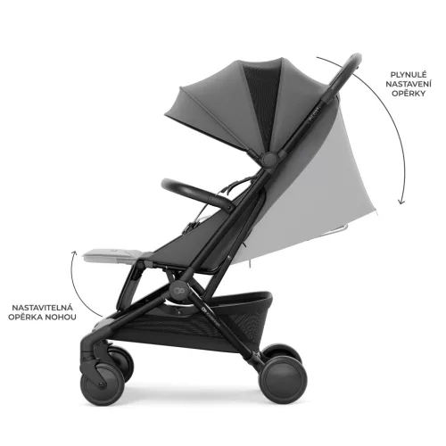 KINDERKRAFT SELECT Babakocsi Pilot 2 Grey