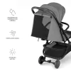 KINDERKRAFT SELECT Babakocsi Pilot 2 Grey