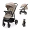 KINDERKRAFT Sport babakocsi Trig 3 Tray Stone Beige