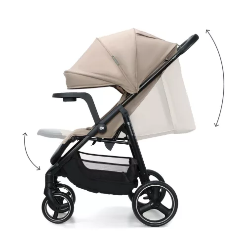 KINDERKRAFT Sport babakocsi Trig 3 Tray Stone Beige